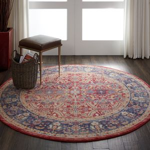 Round Red Rugs A Circle Rug, Round Red Rug