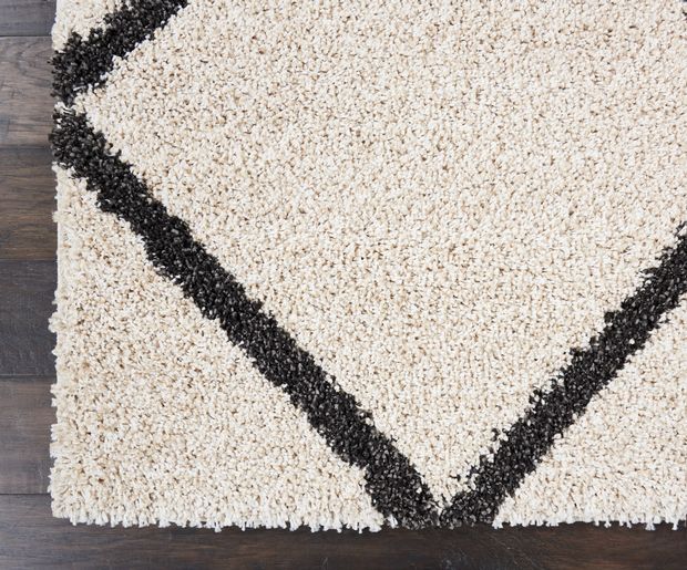 Brisbane 03 Ivory Charcoal Rugs - Buy 03 Ivory Charcoal Rugs Online ...