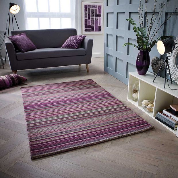 Carter Berry Purple Rugs, Pink And Purple Rugs Uk
