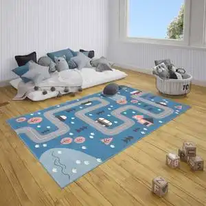 Adventures Hanse Home Street Sky Blue Rug