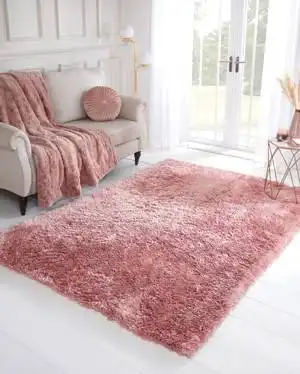 Flossy Supersoft Blush Rug