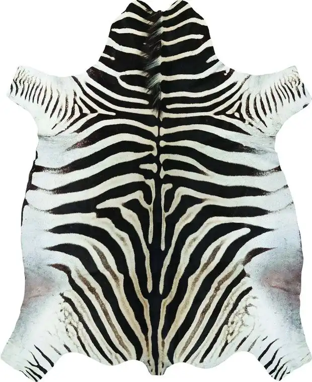 Faux Hide Zebra Rugs