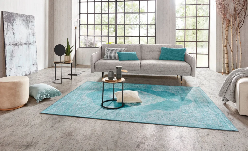 The Asmar Carme Aquamarine rug