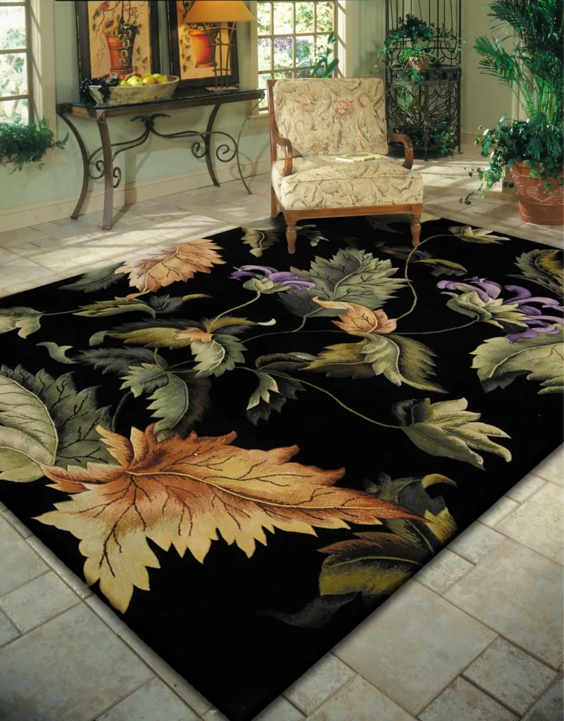 Tropics NOURISON TS05 Black Rug