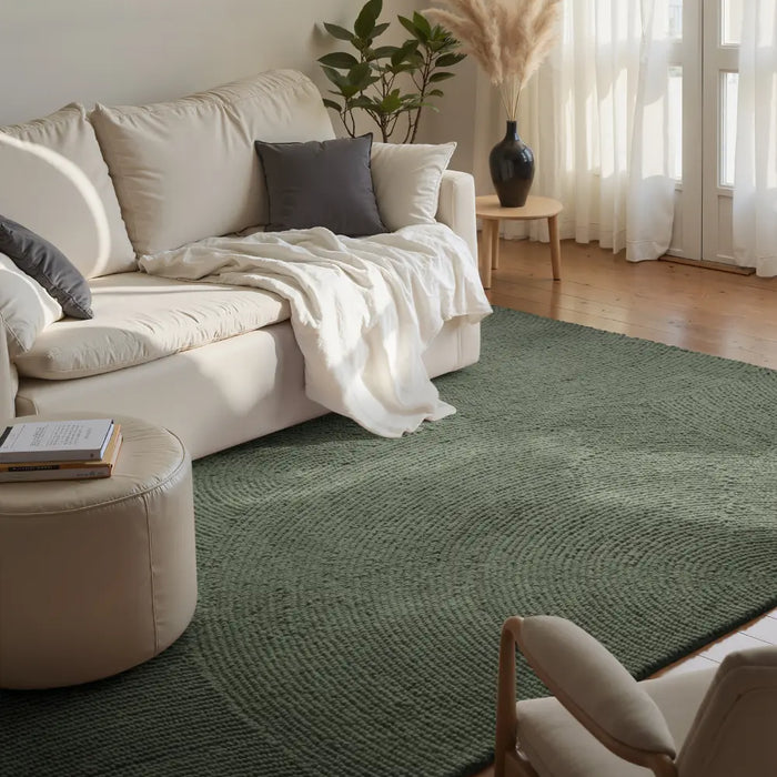 Styling Green Rugs Across Diverse Interior Themes