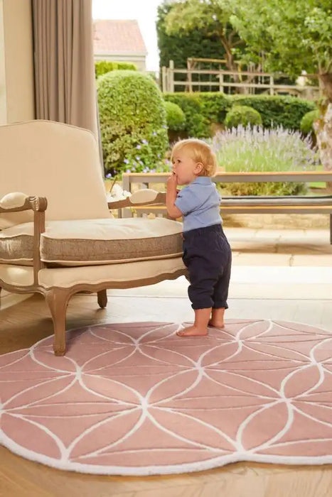 Bloom Blush Rug By Origins