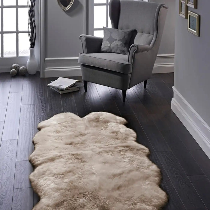 SheepSkins Hug Mink Rug