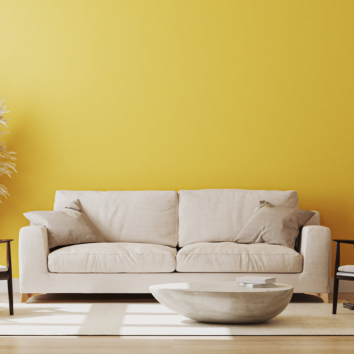 How To Style a Yellow Room With The Right Rug