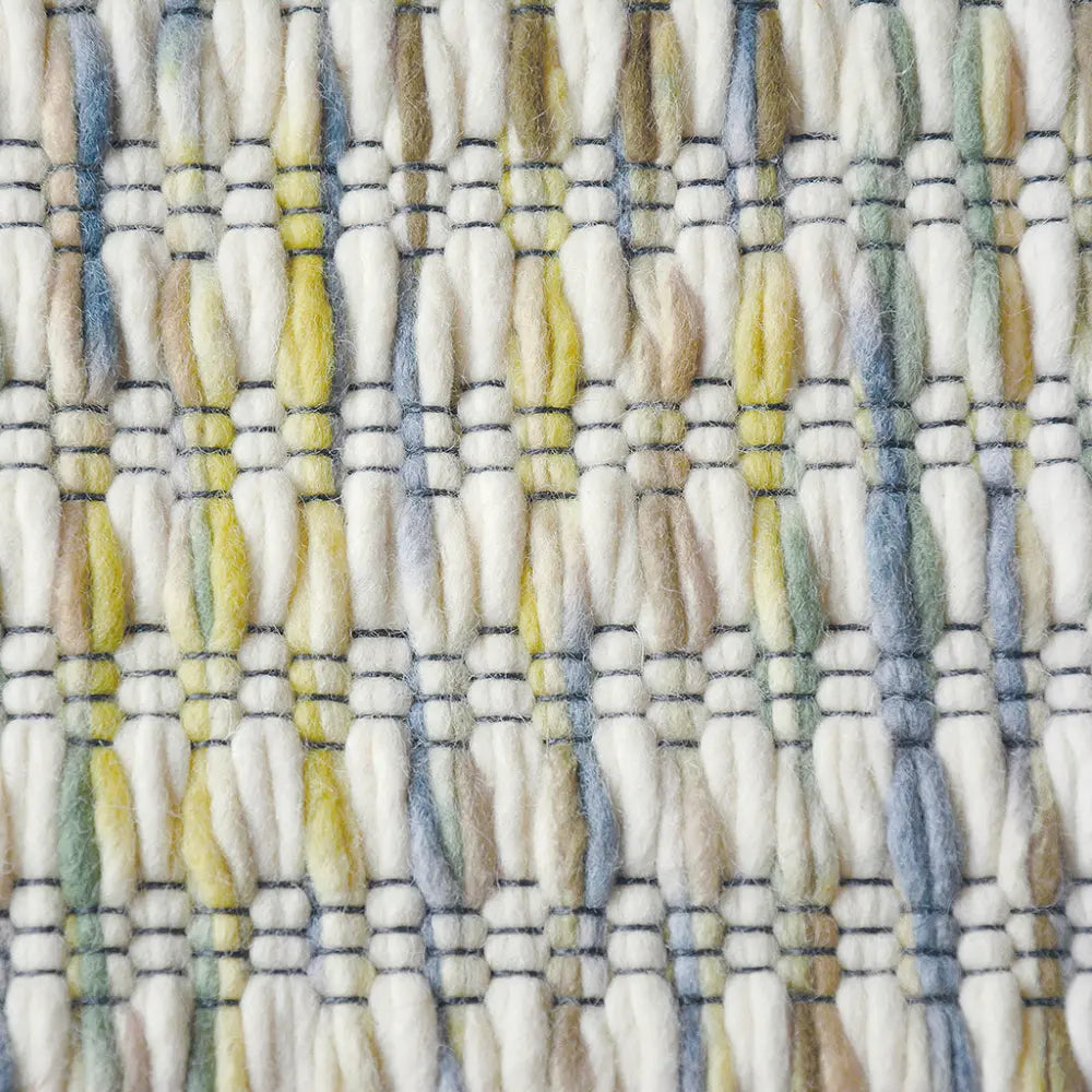Grain Lemon Multicoloured Rug — RugsDirect Online