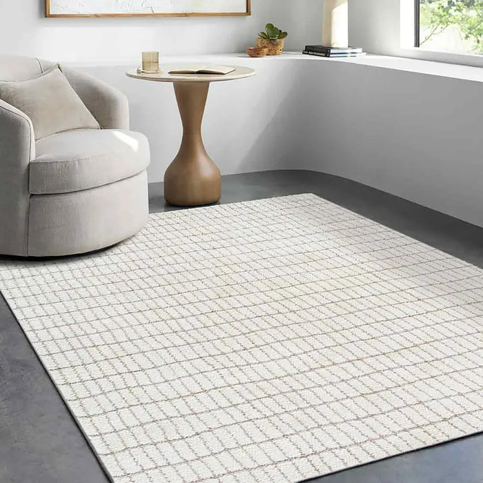Cascade Our Pnw Home X Livabliss Scandi High Pile Ivory/Taupe Area Rug PNWCS2307