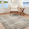 Avellino Abstract Grey Modern Marble High Pile Living room AVL2337 Rug