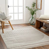Enso2 Scandi  Enso Scandi Geometric Light Brown Rug FSA2370