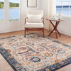 Kush Vintage Oriental Boho Burgundy Rug HAP1014