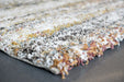 Mastercraft mehari 023 0094 6969 Yellow, Multicoloured Living Room Shaggy Rug.