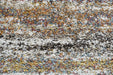 Mastercraft mehari 023 0094 6969 Yellow, Multicoloured Living Room Shaggy Rug.
