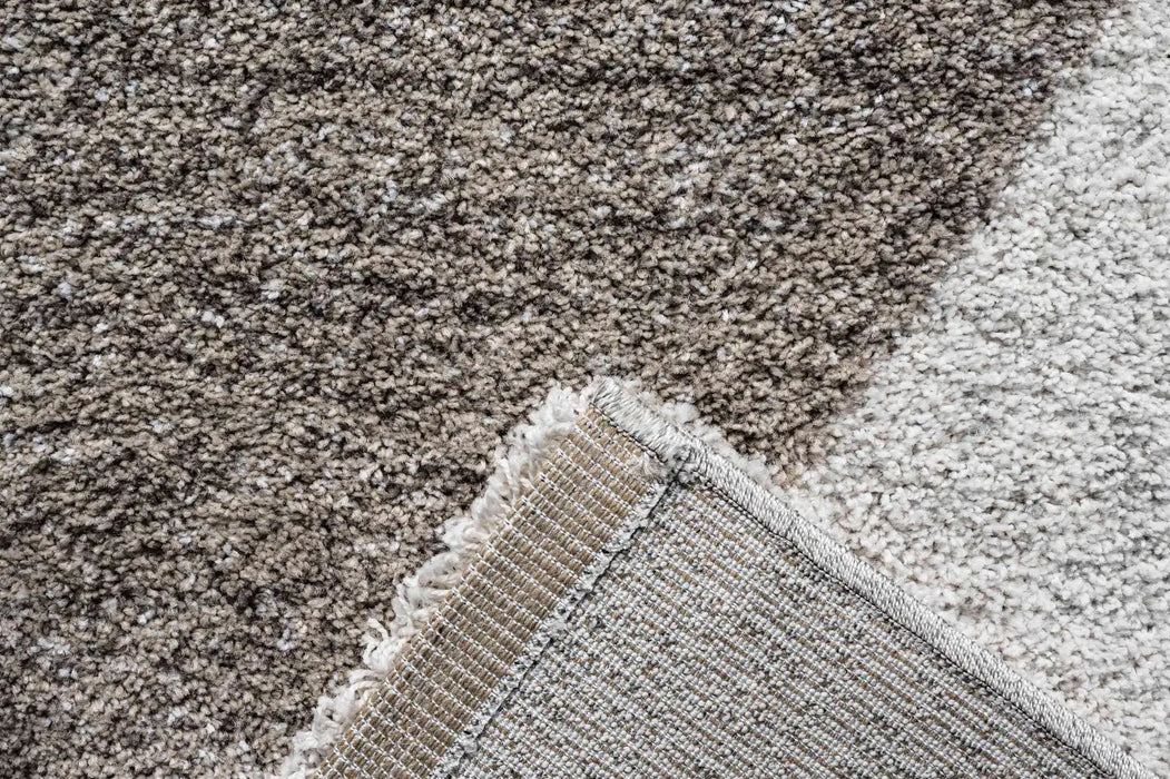 Mastercraft mehari 023 0314 6262 Grey, Beige, Ivory, Multicoloured, Cream Living Room Shaggy Rug.