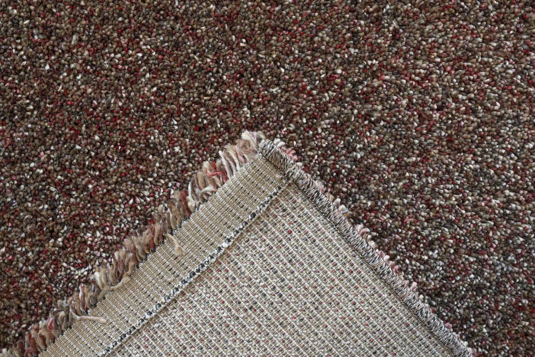 Mastercraft coral 24001 1121 Red Living Room Shaggy Rug.