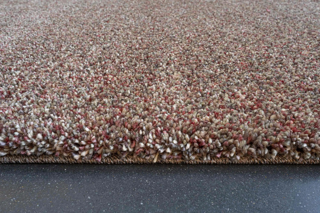 Mastercraft coral 24001 1121 Red Living Room Shaggy Rug.