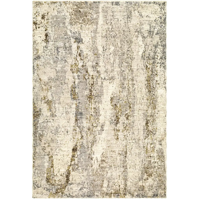Arda Abstract Modern Marble Fringe ACZ2304 Rug