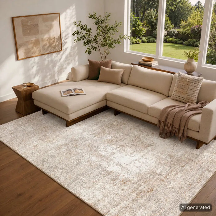 Allegro Abstract Modern Marble ALG2313 Rug