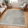 Enso2 Scandi  Geometric Light Grey Rug FSA2375