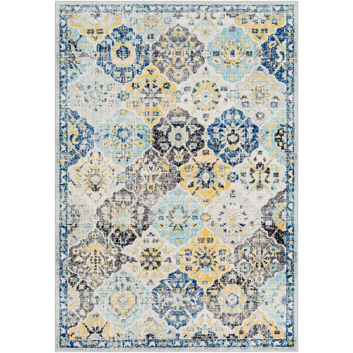 Ines Vintage Oriental Boho Dark Blue Area HAP1072
