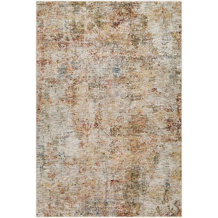 Naila Abstract Modern Marble Fringe IAL2309 Rug