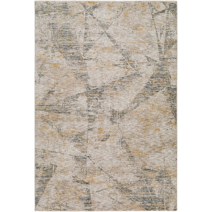 Naila Abstract Modern Marble Fringe IAL2314 Rug