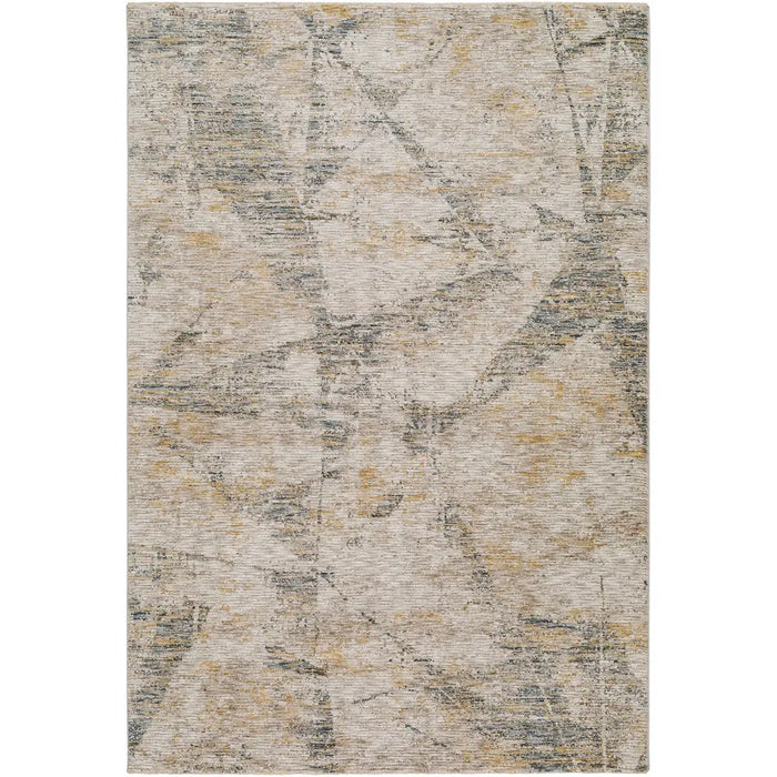 Naila Abstract Modern Marble Fringe IAL2314 Rug