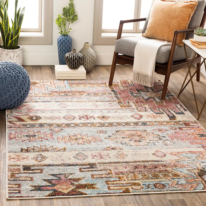 New Mexico Vintage Multicolour Boho Rug NWM2311