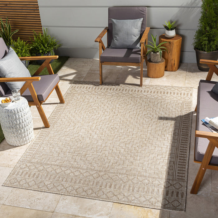 Tuareg Global Graphic In- & Outdoor Jute Look TRG2354 Rug