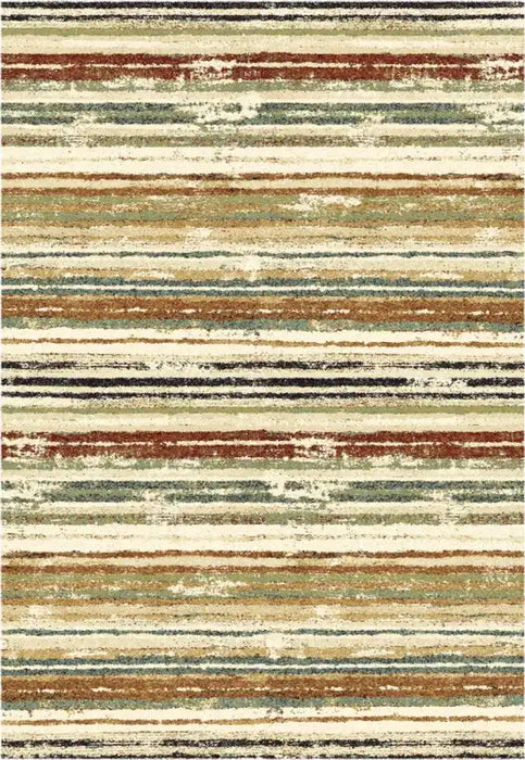 Mastercraft woodstock 032 0651 6362 Green, Beige, Multicoloured Living Room  Rug.