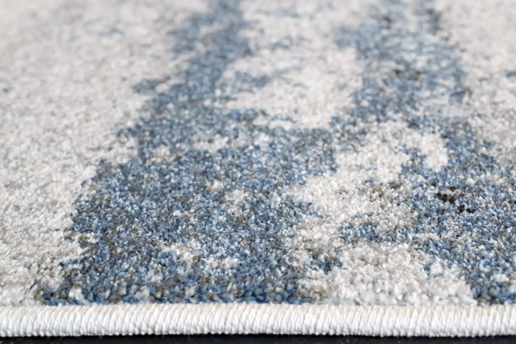 Mastercraft liberty 034 0026 6151 Blue, Multicoloured Living Room Floral Rug.