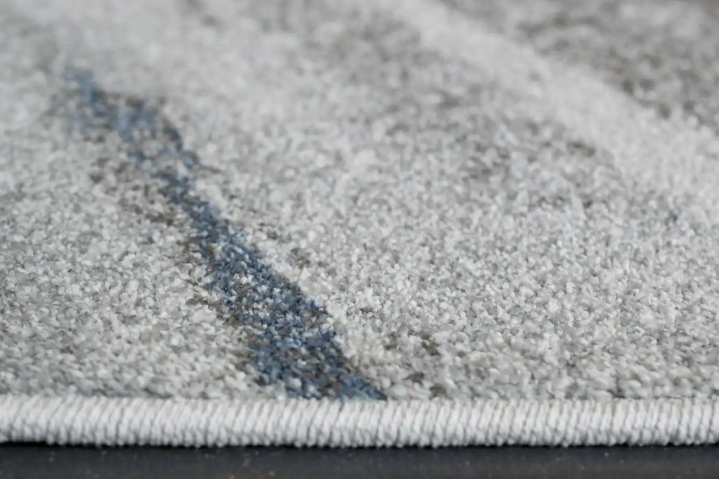 Mastercraft liberty 034 0043 6151 Blue, Multicoloured Living Room Floral Rug.