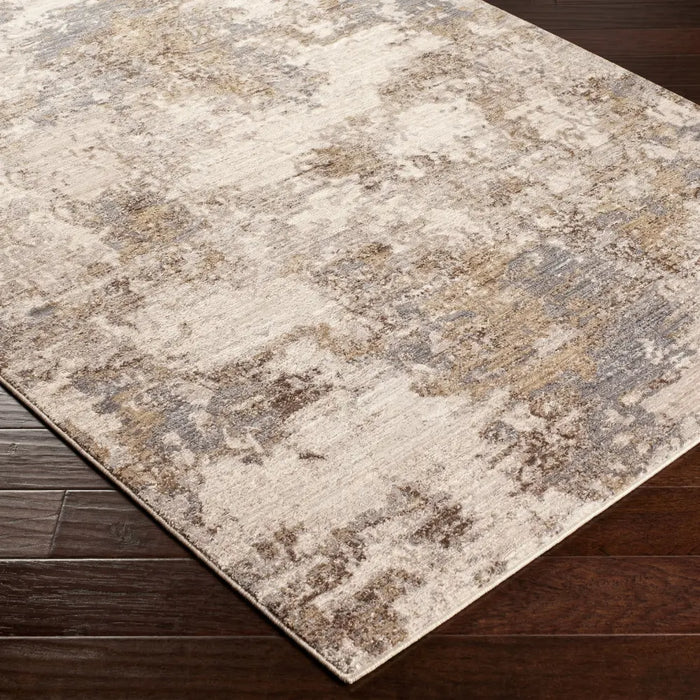 Arda Abstract Modern Marble Fringe ACZ2303 Rug