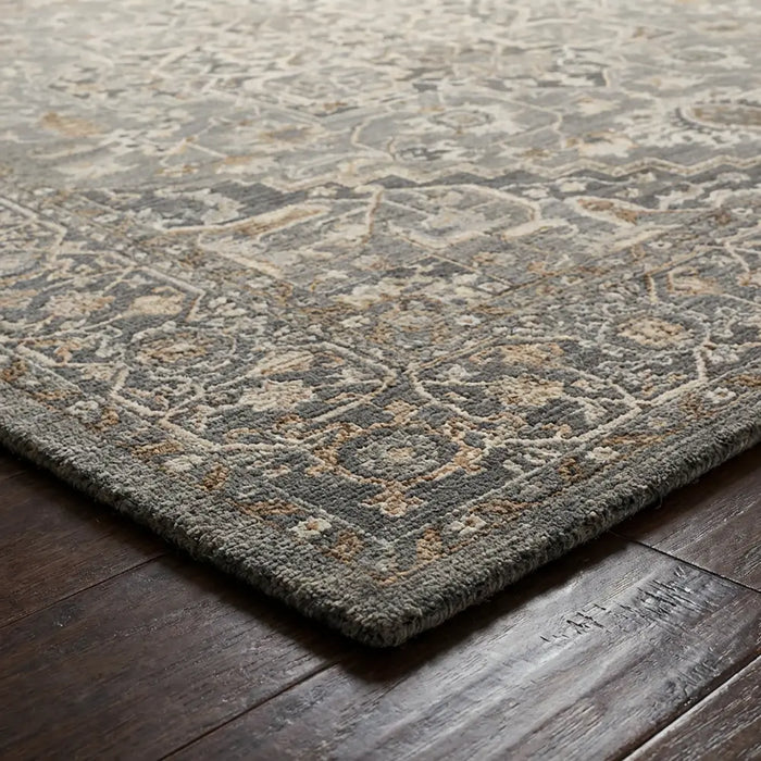 Arda Vintage Traditional Boho Fringe ACZ2306 Rug