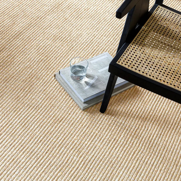Kimi Becki Owens X Livabliss Solid And Border Taupe Jute Area BOKM2306