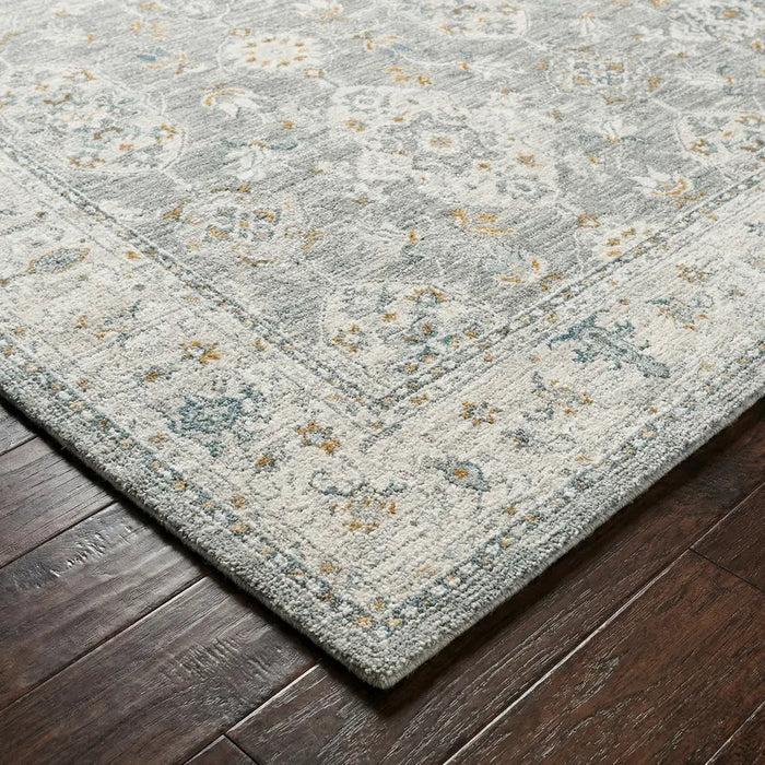 Dresden Vintage Traditional Boho Fringe DRE2324 Rug