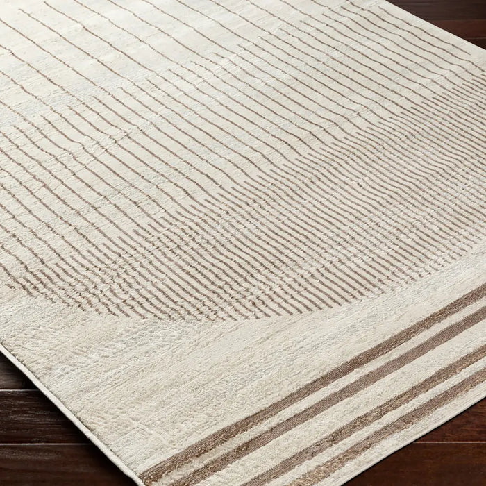 Enso2 Scandi  Enso Scandi Geometric Light Brown Rug FSA2370
