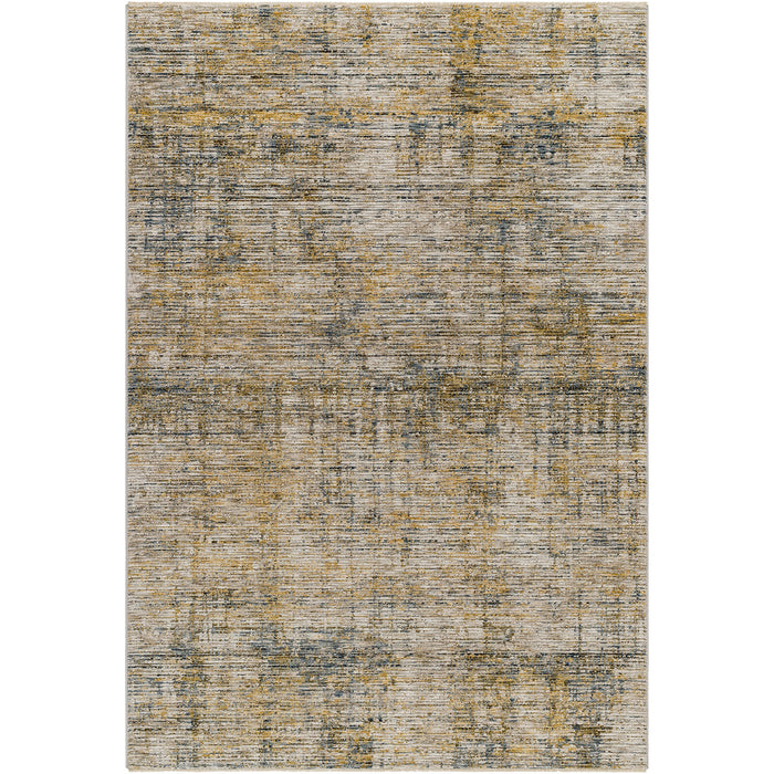 Naila Abstract Modern Marble Fringe IAL2316 Rug