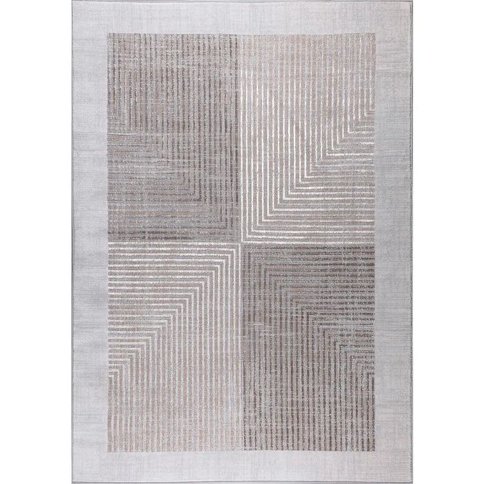 Aitana Scandi Modern Beige/White Area Rug LSR2346