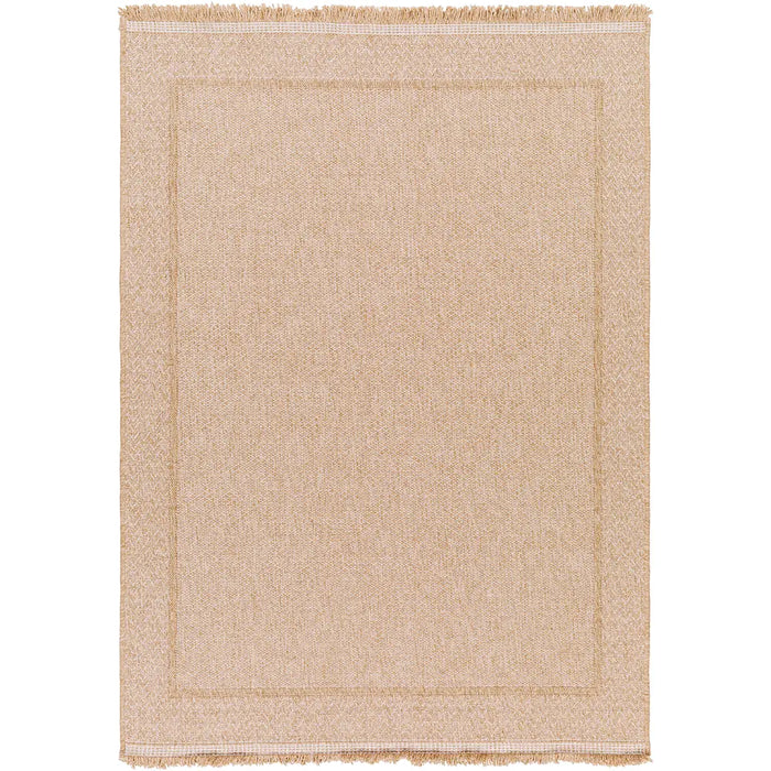 Nikki In- & Outdoor Cottage JuteLook Beige Area Rug MGE2306
