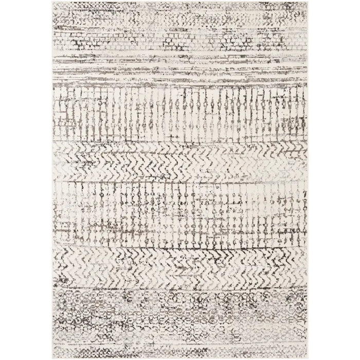 Makiki Scandi  Global Light Grey Area Rug PSS2310