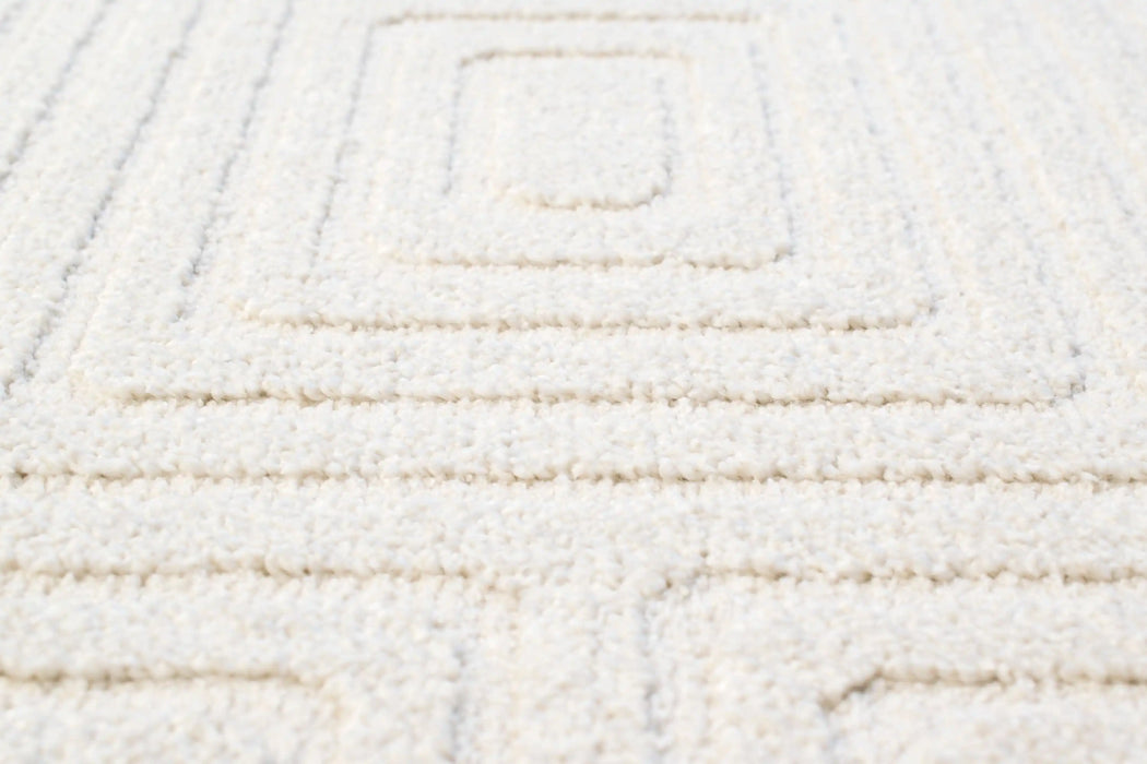 Mastercraft geo mastercraft 041 0009 6161 Ivory Living Room Geometric Rug.