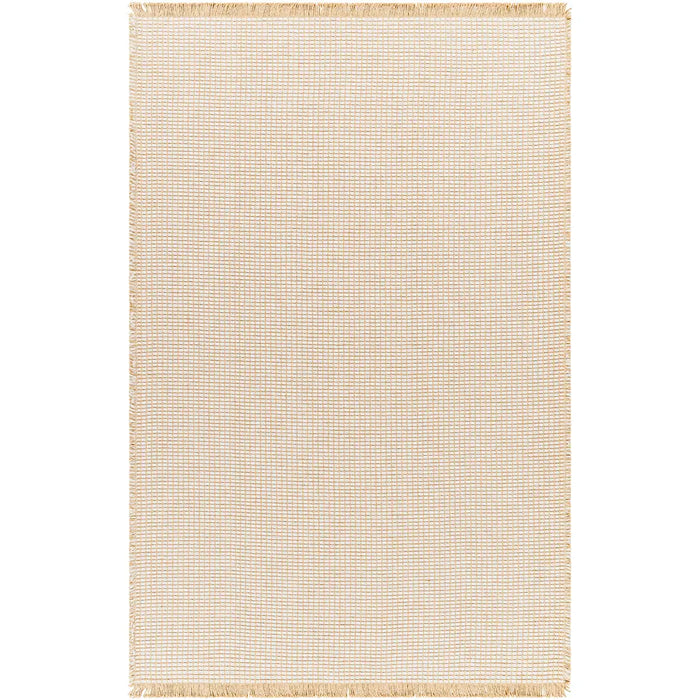 Kimi Becki Owens X Livabliss Solid And Border Mocha Jute Area BOKM2302