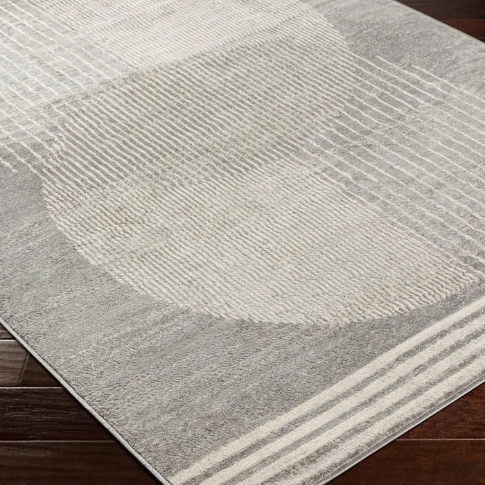 Enso2 Scandi  Geometric Light Grey Rug FSA2375