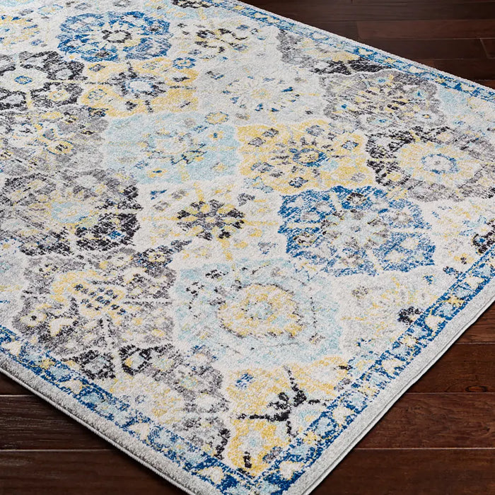 Ines Vintage Oriental Boho Dark Blue Area HAP1072