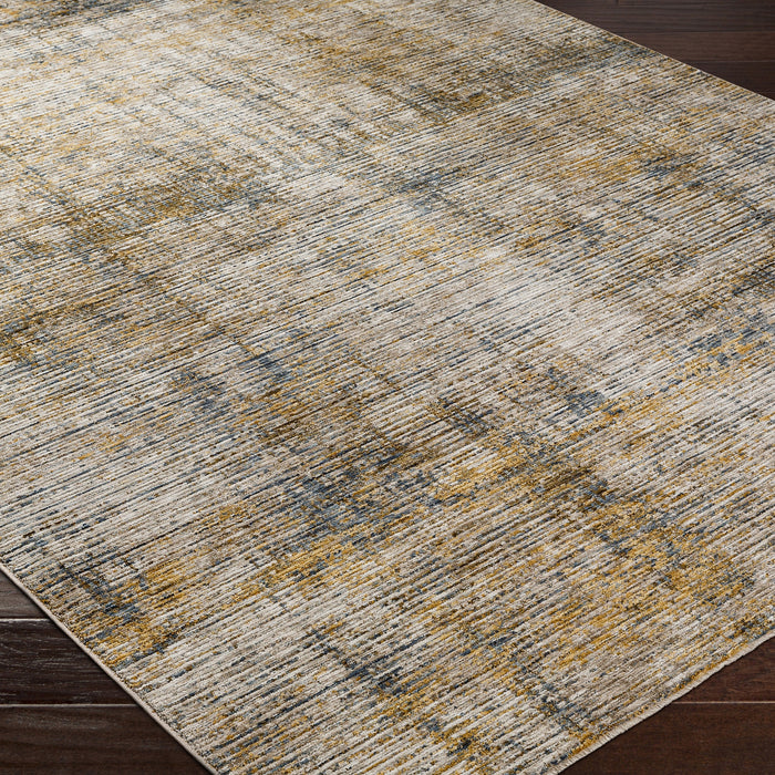 Naila Abstract Modern Marble Fringe IAL2316 Rug