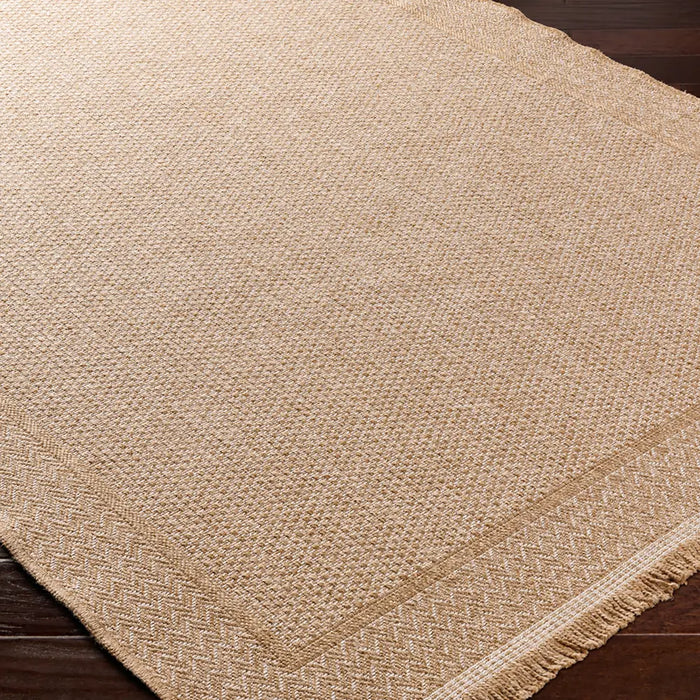 Nikki In- & Outdoor Cottage JuteLook Beige Area Rug MGE2306