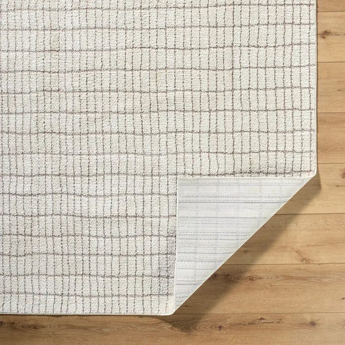 Cascade Our Pnw Home X Livabliss Scandi High Pile Ivory/Taupe Area Rug PNWCS2307